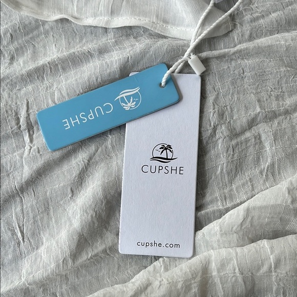 Cupshe White Bohemian Cover-Up - Picture 4 of 8